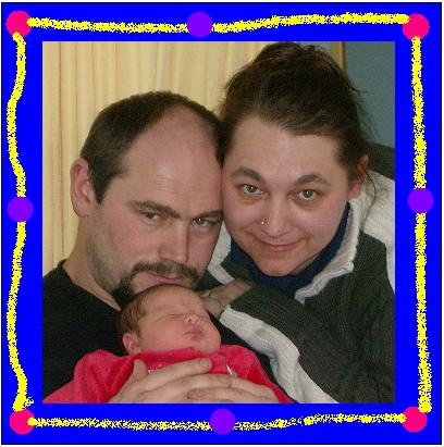 ma fille Celine , Marie-France et moi Pierre 